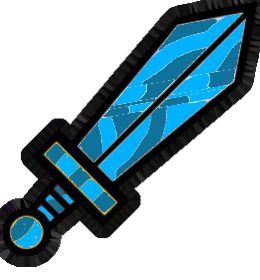 Blue Swirly sword